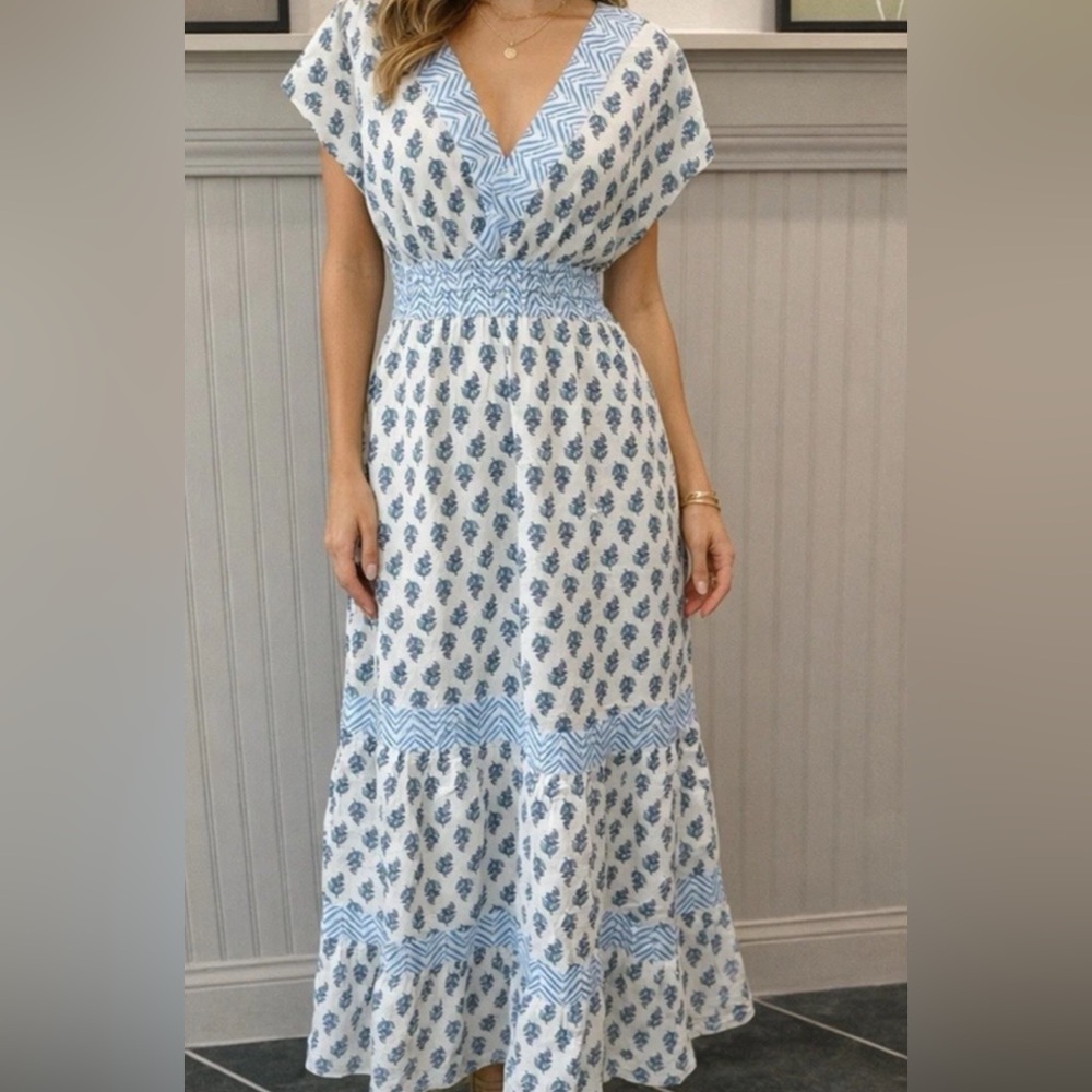 NWT Rachel Zoe Linen Blend summer dress Medium